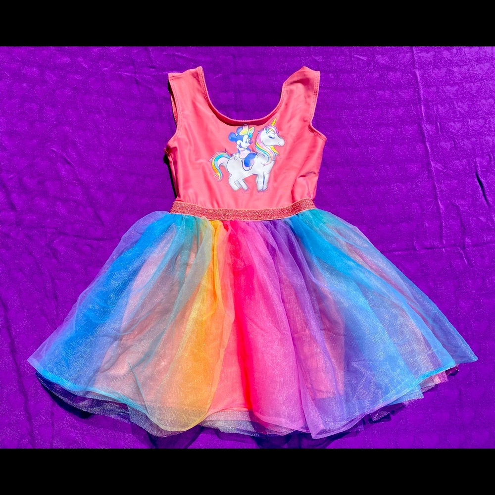 Disney Minnie Mouse Unicorn 5t Tutu Dress